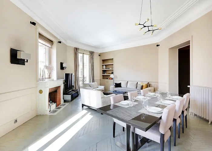 Elegant Aprt- 2bdr 4p Close To The Champs Elysees 公寓 巴黎